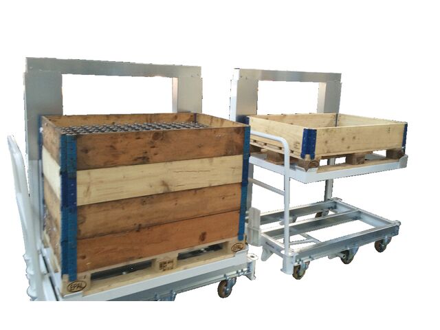 Constant level trolley