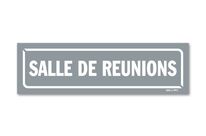 Meeting room panel - Grey background