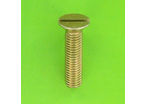 Metal Screws : Countersunk Head - Countersunk Slotted Head, DIN 963 - Raw Brass