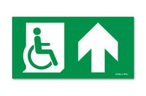 MIP evacuation on the top evacuation sign