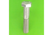 Fine Thread Screws : 100 Thread - Hex Head - Black 10.9 Steel, Partially Threaded, DIN 960 - 100 Thread