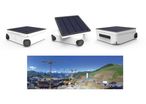 Stand-alone monitoring camera on solar panel - Shot Box 4G