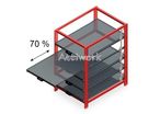 Drawer shelving Extraction 70%