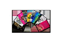 75/100th Four-Color Front PVC Customized Access Badge