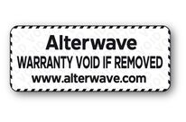 Anti-fraud Polyester Black Print Void Label