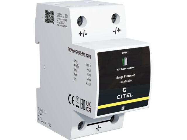 Type 2 Photovoltaic Surge Protector : DPVN40CVGS series