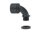 Elbow cable glands 90° in Polyamide 6.6 Phosphorus and sulphur free : PLA-90