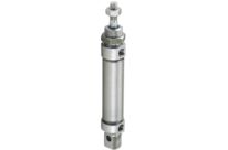 Double acting pneumatic cylinders in stainless steel ISO 6432 - Series AU