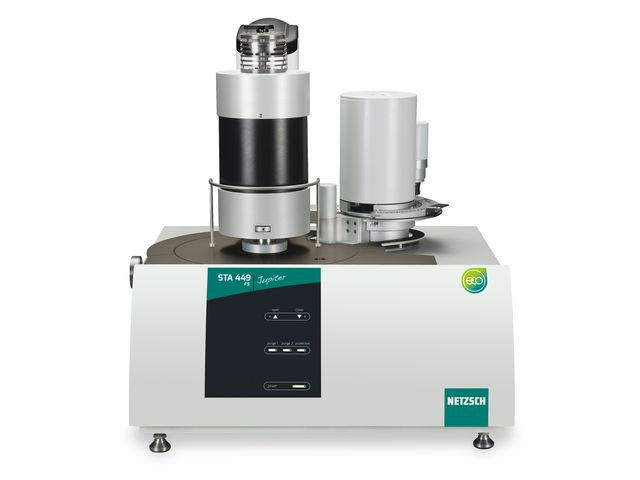 Simultaneous thermogravimetry - differential scanning calorimetry :  STA449 F5 JUPITER