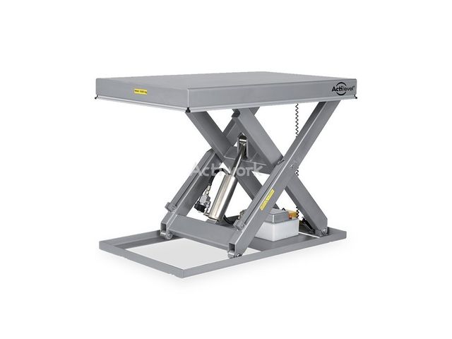 Stainless steel single scissor lift table