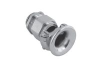 Cable glands nickel-plated brass with trumpet and clamps