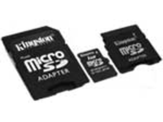 MicroSD Card with Adapters