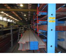 Roll out cantilever rack