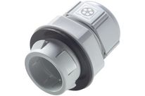 Plastic cable gland with time-saving CLICK system | SKINTOP CLICK 16 RAL 7035 LGY