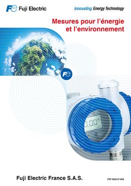 Measures for energy and environment