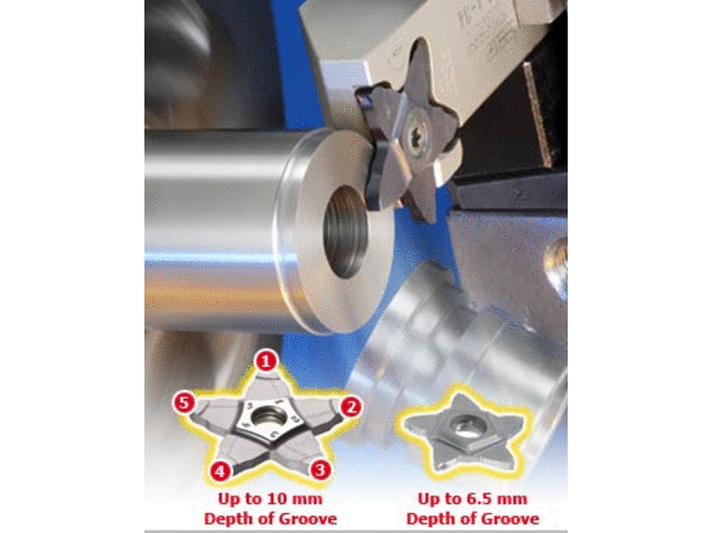 Insert for Economical Grooving