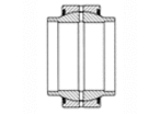 Spherical bearings dimension series E,G,W HO2RS version (standard)