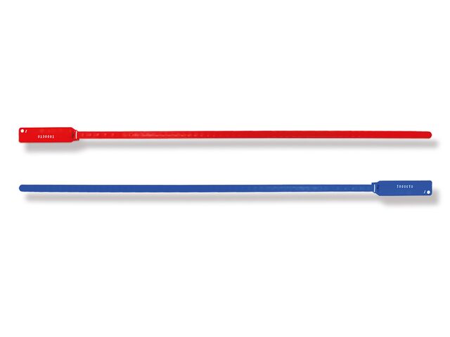 Plastic Pull Tight Security Seal with Tag