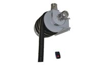 Motor driven hose reel with fan and remote control | Worky