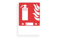Mobile fire extinguisher picto fire-fighting sign