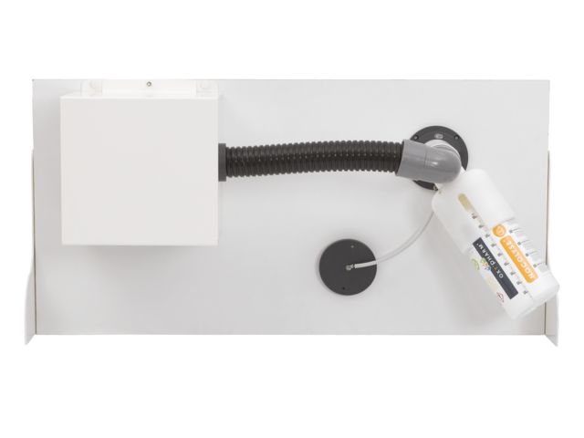 Nocospray Mural traversée de Cloison: Automated surface bio-disinfection system