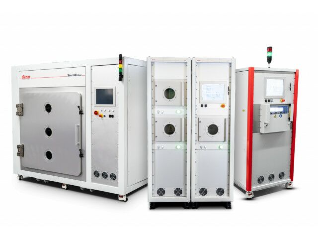 Vacuum systems for height simulation, storage