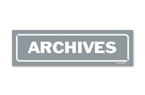 Archive panel - Grey background