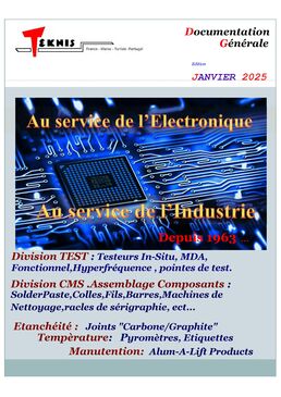 equipments for electronique manufacturing