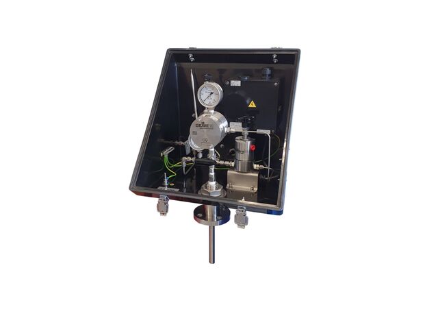 Liquid sampling enclosure | SOCLEMA