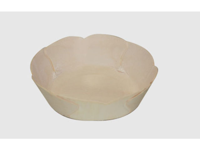 Thermoformed wooden tray for cheese, cake, pastry…