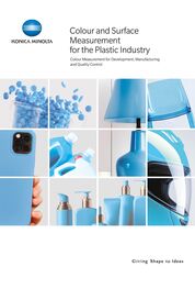 Colour and Surface Measurement for the Plastic Industry