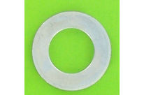 Washers and Circlips : Flat Washers - Without Chamfer - Thin Series &amp;quot;Z&amp;quot; - Steel - Thin Washer &amp;quot;Z&amp;quot;, White Zinc Steel, NFE 25513