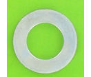 Washers and Circlips : Flat Washers - Without Chamfer - Thin Series &quot;Z&quot; - Steel - Thin Washer &quot;Z&quot;, White Zinc Steel, NFE 25513