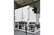 Vertical tray oven: inverter, power electronics, DC DC converter, connectors