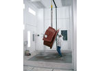 Paint booth for industrial applications