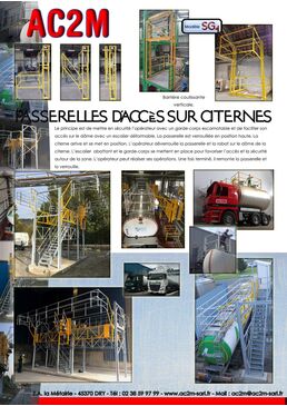 French brochure folding stairs AC2M (English on request)