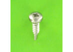 Self-tapping Screws : Self-drilling Screws - Round Button Head, Cross-Head - Self-drilling, Round Head, Phillips, A4 Stainless Steel, DIN 7504M