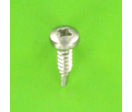 Self-tapping Screws : Self-drilling Screws - Round Button Head, Cross-Head - Self-drilling, Round Head, Phillips, A4 Stainless Steel, DIN 7504M