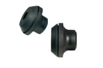HELAVIA® grommets DX, in polychloroprene rubber, black