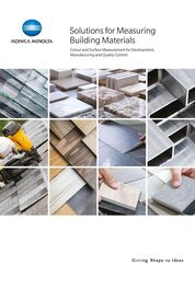 Colour Measurement Solutions for Building Materials