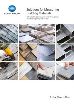Colour Measurement Solutions for Building Materials
