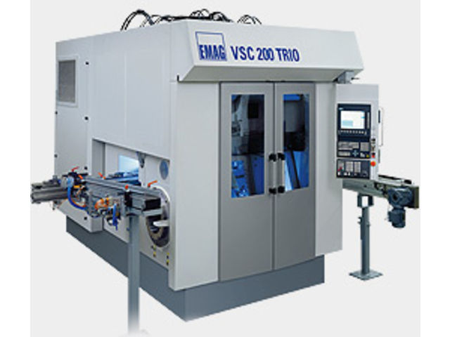 VSC 200 TRIO three-spindle, high-performance turning center