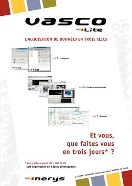 VASCO Lite Data acquisition as easy as 1,2,3