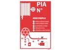 P.I.A sign instructions for use