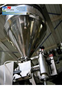 filler for liquid and pasty chemicals products