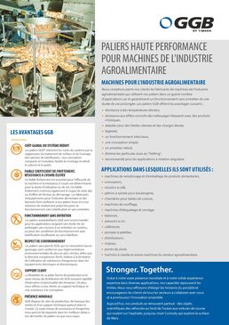 GGB Sell Sheet - Food & Beverage