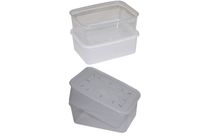 Food polypropylene box for pet shops