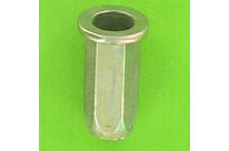 &amp;quot;Rivklés&amp;quot; Flush Nuts : Rivklés, Steel - Hex Body - Flat Head - Blind