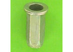 "Rivklés" Flush Nuts : Rivklés, Steel - Hex Body - Flat Head - Blind