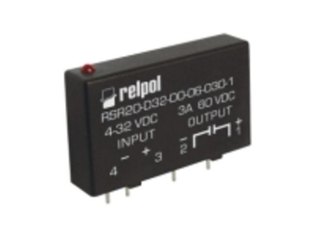 Solid State Relays PCB mounting: RSR20